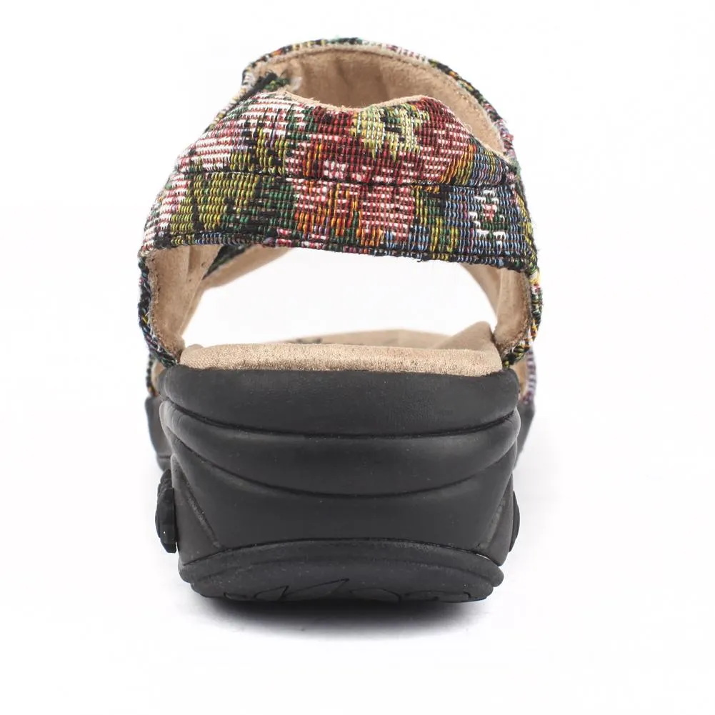 Melody Adjustable Denim Sandal