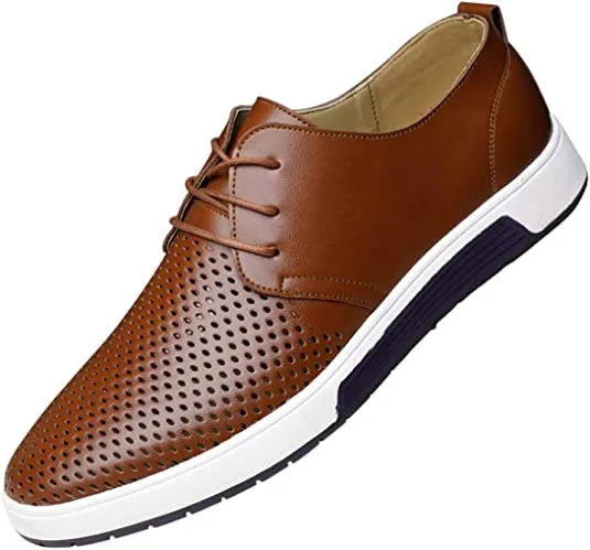 Men's Casual Derby Shoes Breathable Sneakers