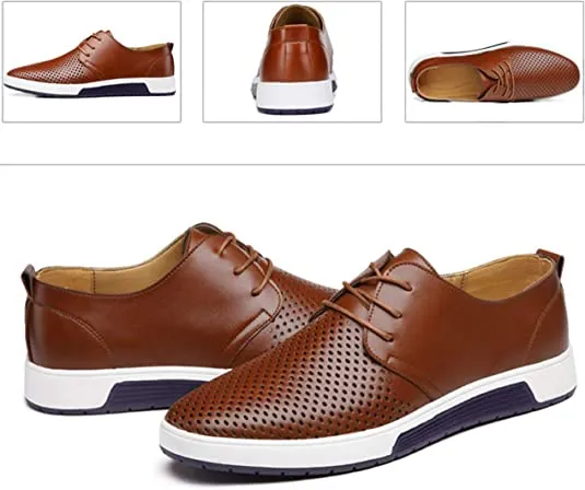 Men's Casual Derby Shoes Breathable Sneakers