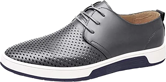 Men's Casual Derby Shoes Breathable Sneakers