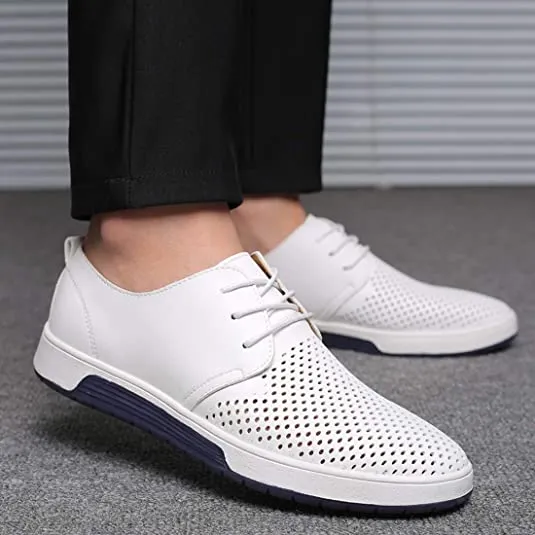 Men's Casual Derby Shoes Breathable Sneakers