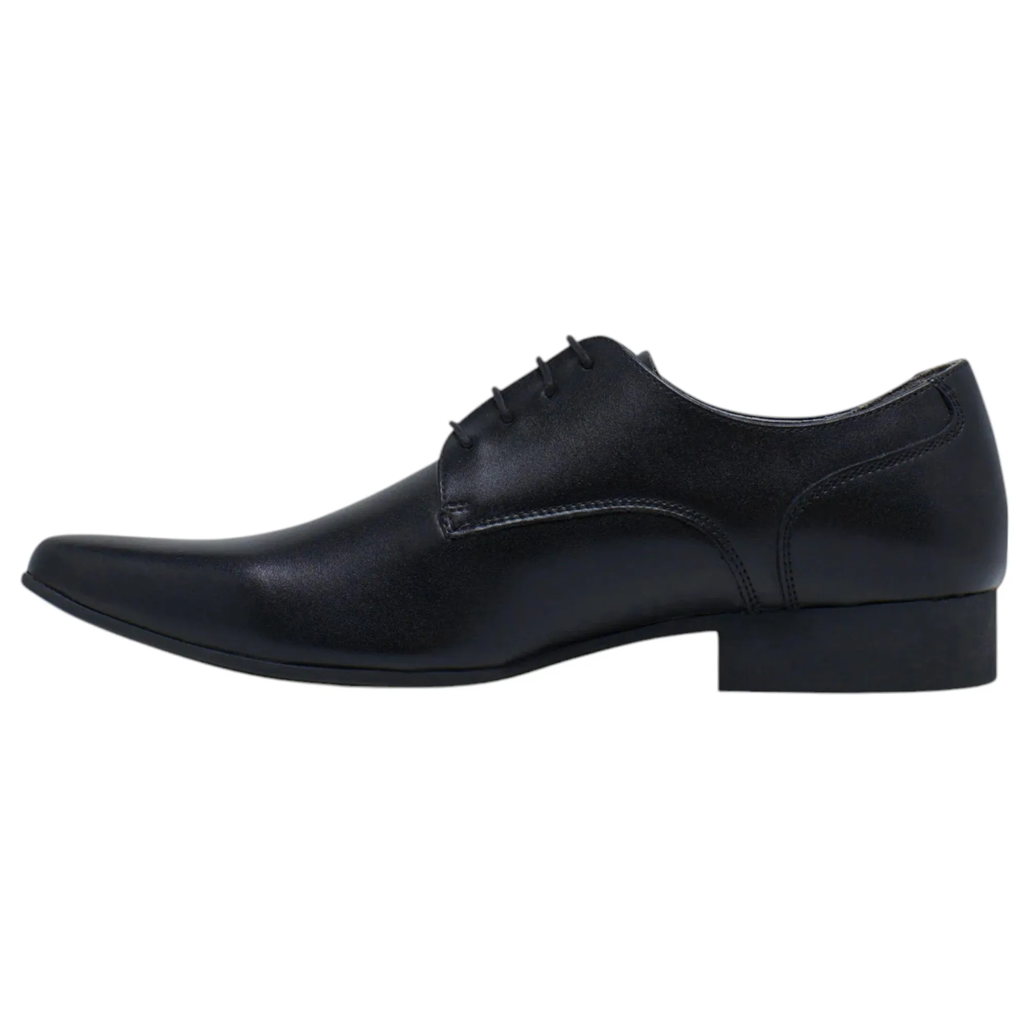 Mens Julius Marlow Grand Black Leather Lace Up Work Dress Formal Shoes