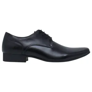 Mens Julius Marlow Grand Black Leather Lace Up Work Dress Formal Shoes