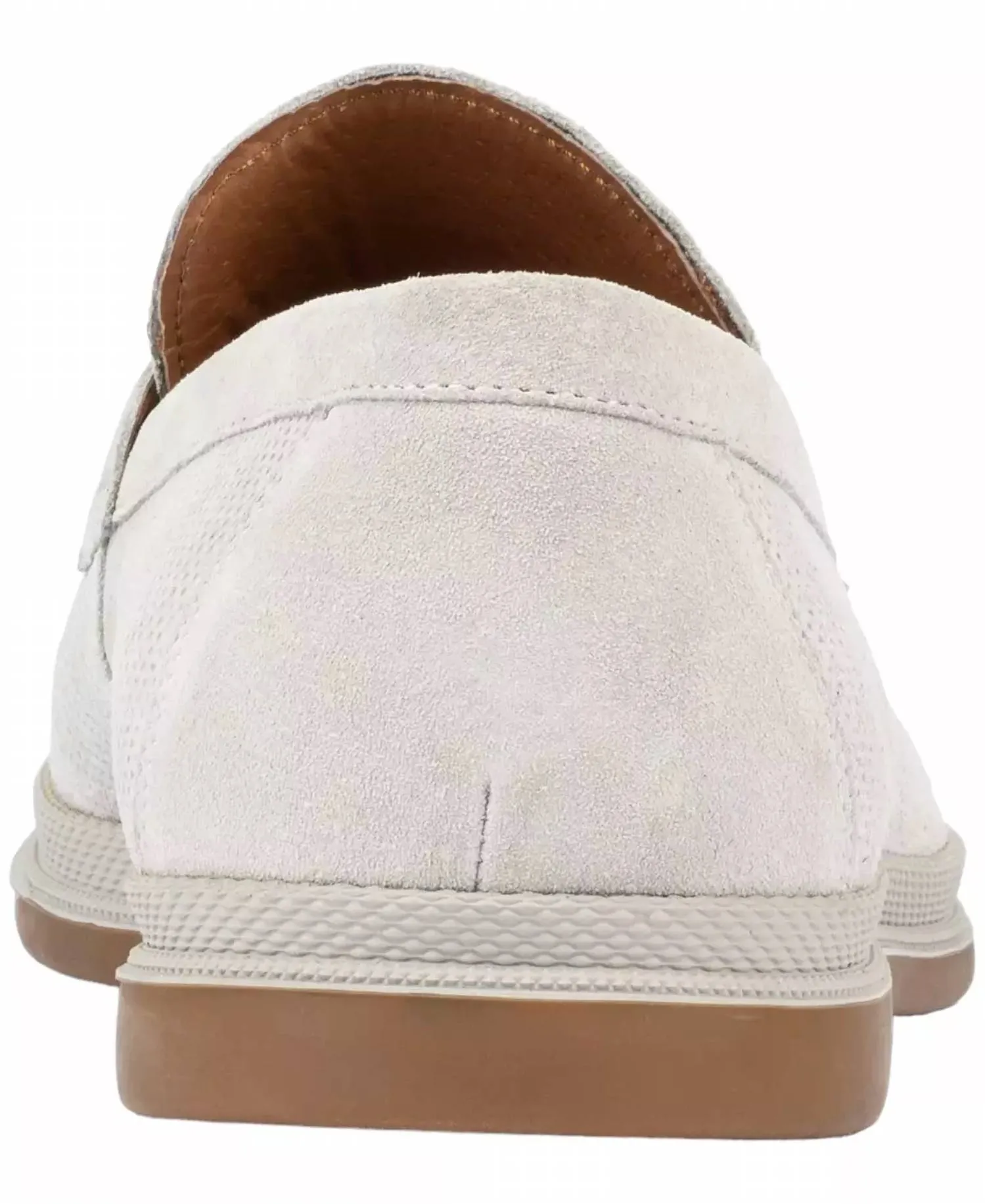 Men's Miles Leather Penny Loafer In Off-White