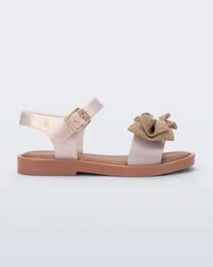 Mini Melissa Mar Sandal in Pearly Beige