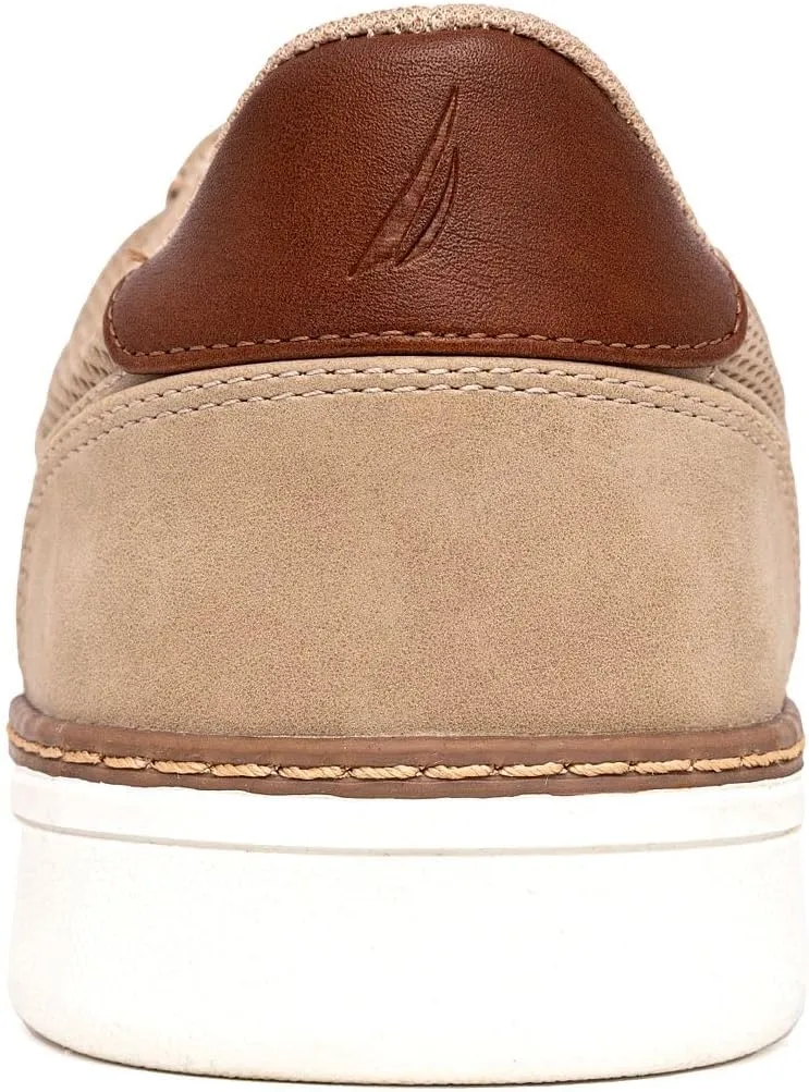 Nautica Men's Casual Shoe, Classic Lace-Up Low Top Loafer, Fashion Sneaker - in Medium & Wide Width Sizes