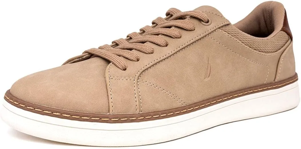 Nautica Men's Casual Shoe, Classic Lace-Up Low Top Loafer, Fashion Sneaker - in Medium & Wide Width Sizes