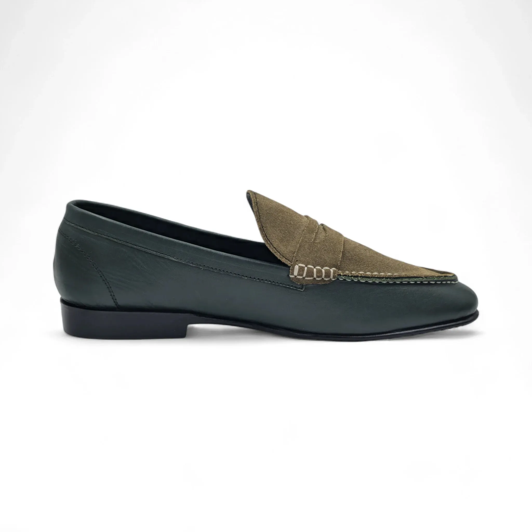 OK-3009 Suede Core Leather Shoe