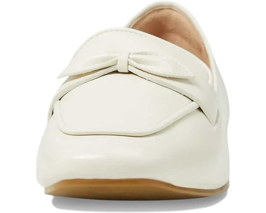 On Price drop Leather Egret Square Bow Huge selection Classic Detailed Haan Toe Cole York Loafers Slip Bow