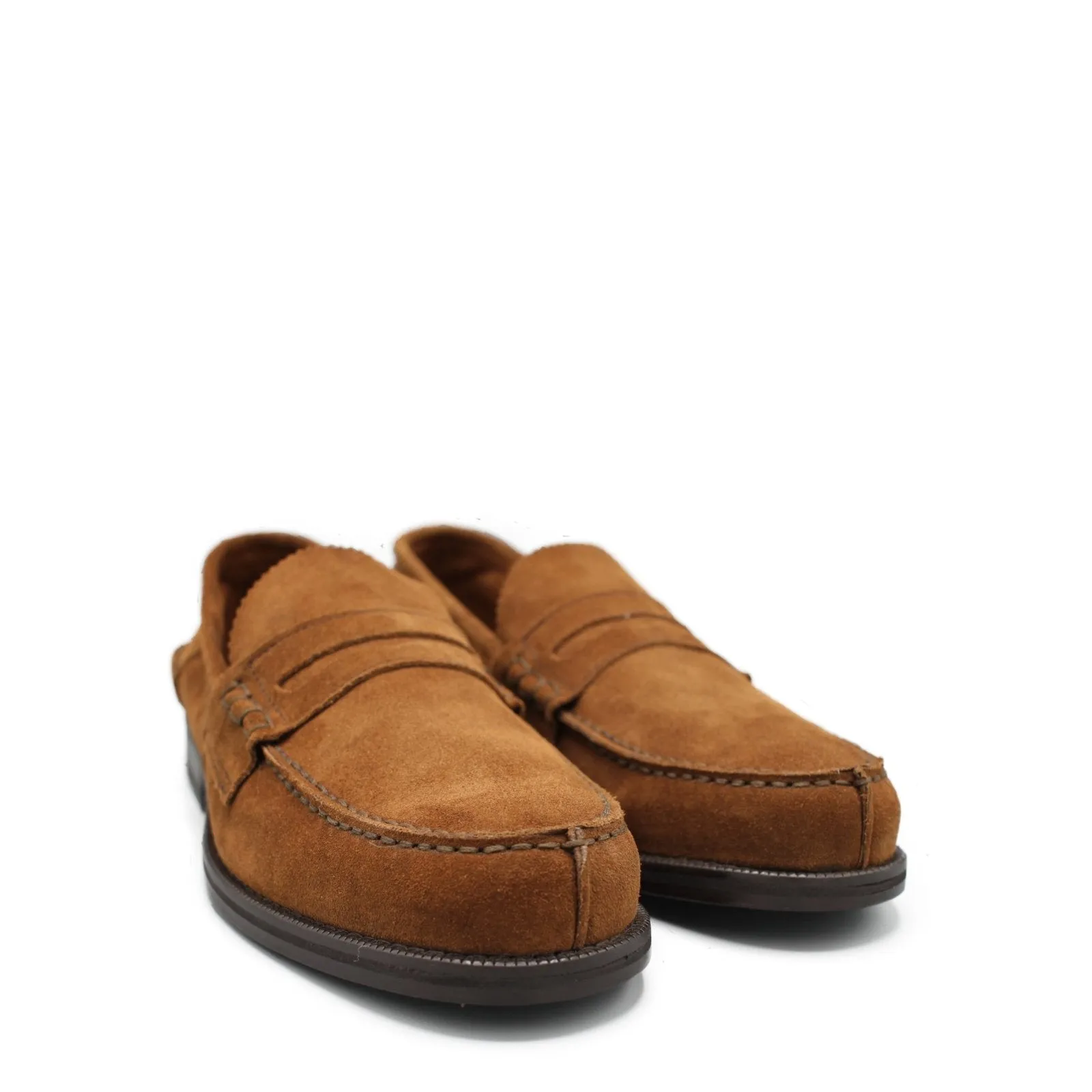PENNY LOAFER TOBACCO SUEDE
