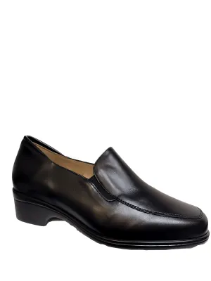 Piesanto Women's Slip On Loafer Black