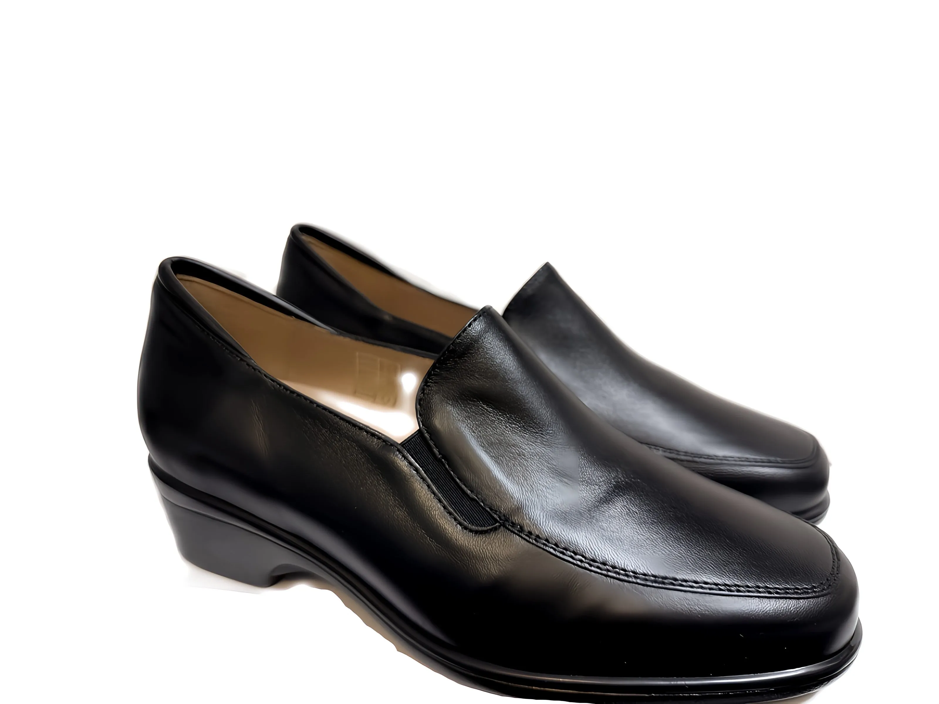 Piesanto Women's Slip On Loafer Black