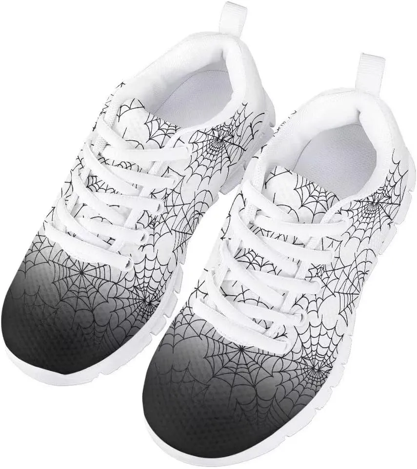 PinUp Angel Cute Sneakers for Girls Breathable Non-Slip Casual Kids Shoe for Back to School