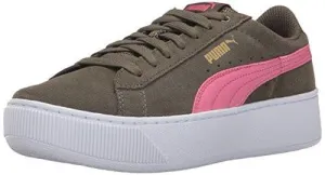 Puma Vikky Platform Olive Nightrapture Rose 11 M Us