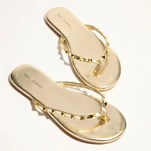 Rivington Stud Sandal - Gold