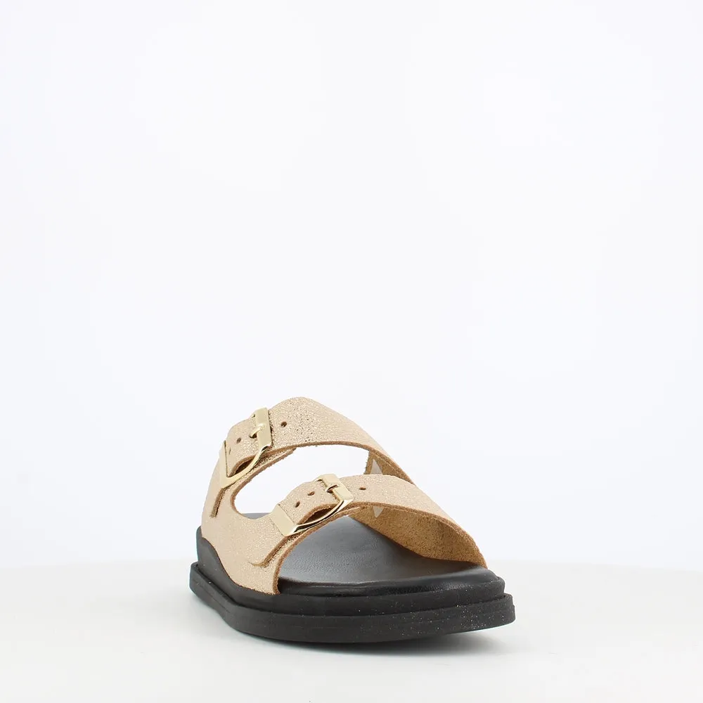 Rizzoli Buckle Sandal Gold