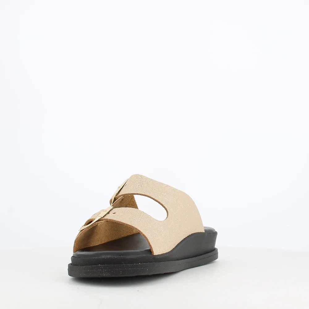 Rizzoli Buckle Sandal Gold