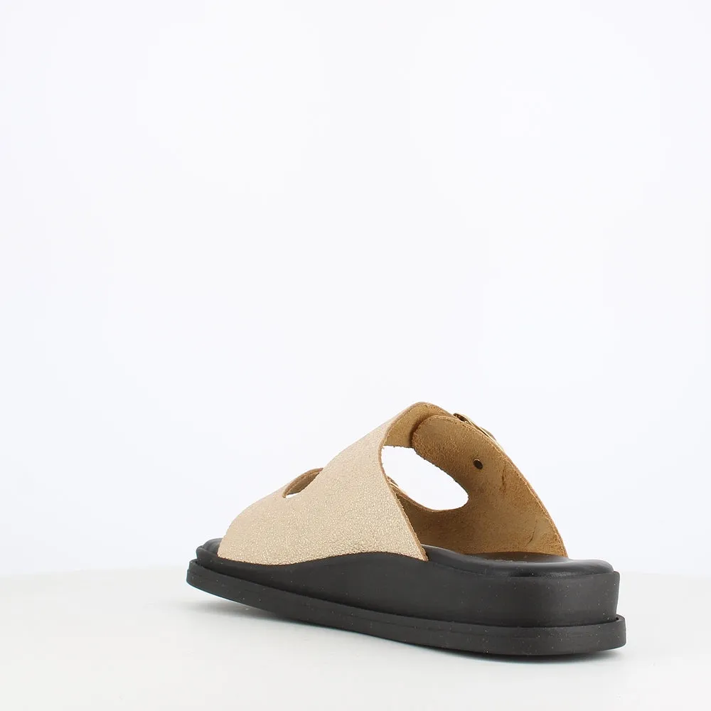 Rizzoli Buckle Sandal Gold