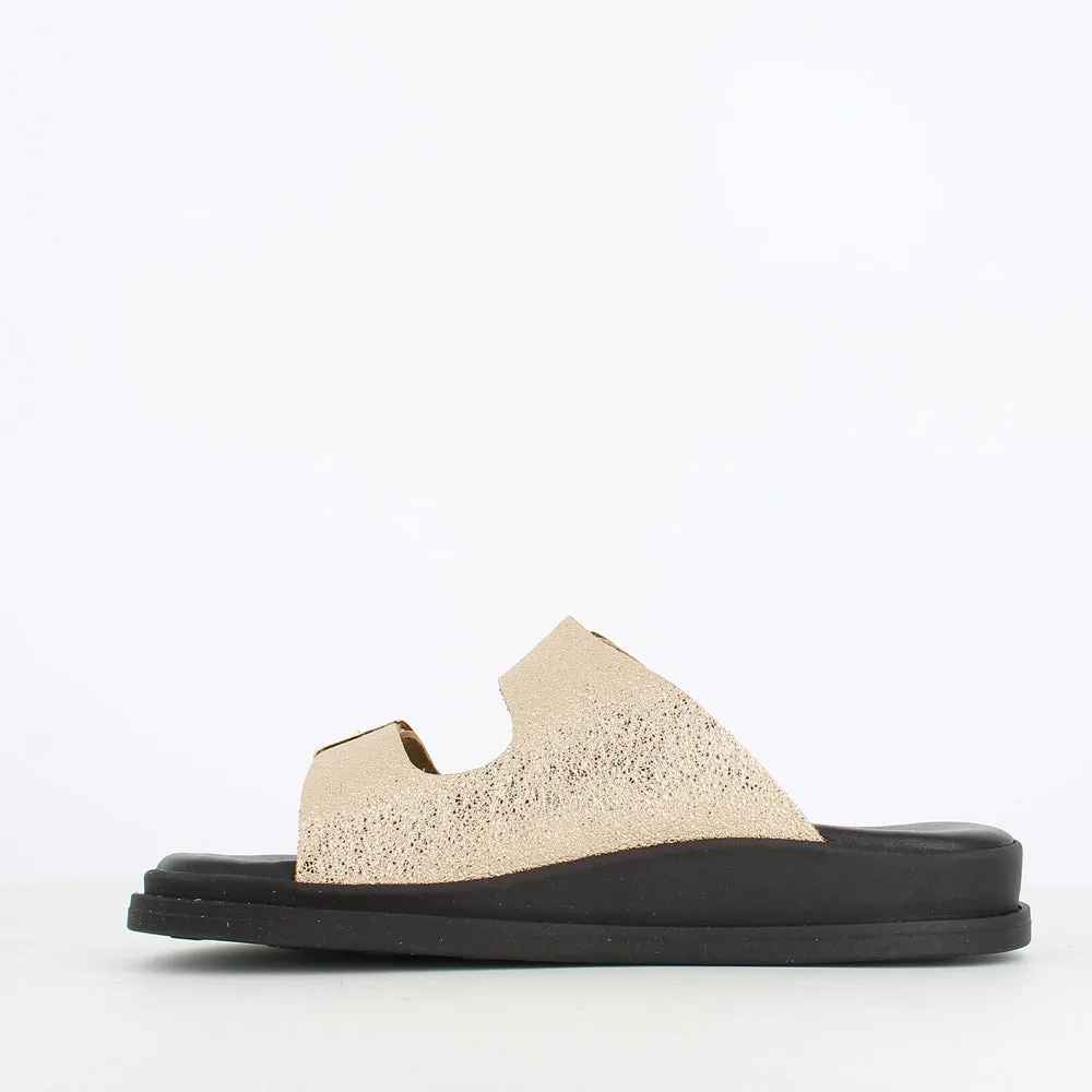 Rizzoli Buckle Sandal Gold