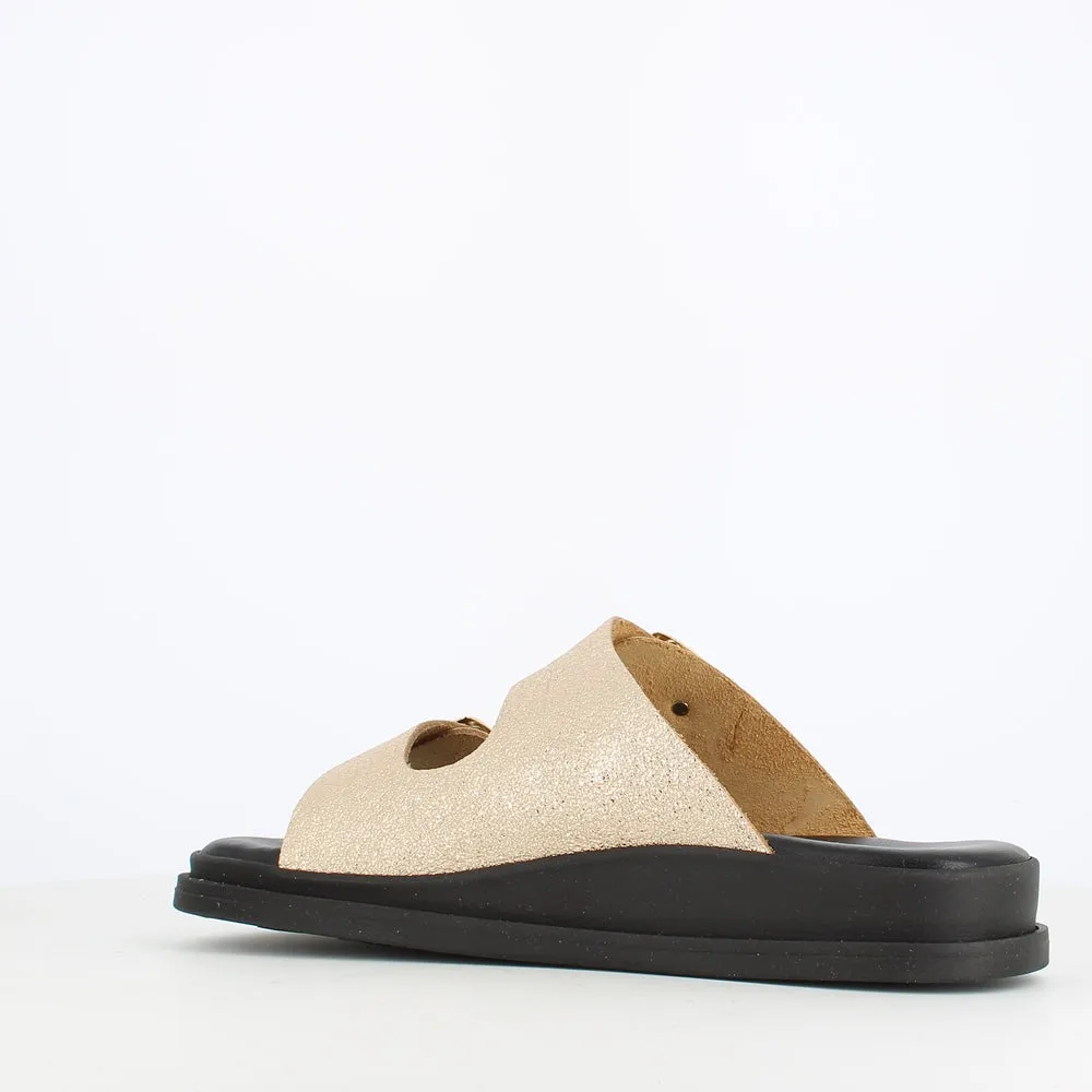 Rizzoli Buckle Sandal Gold