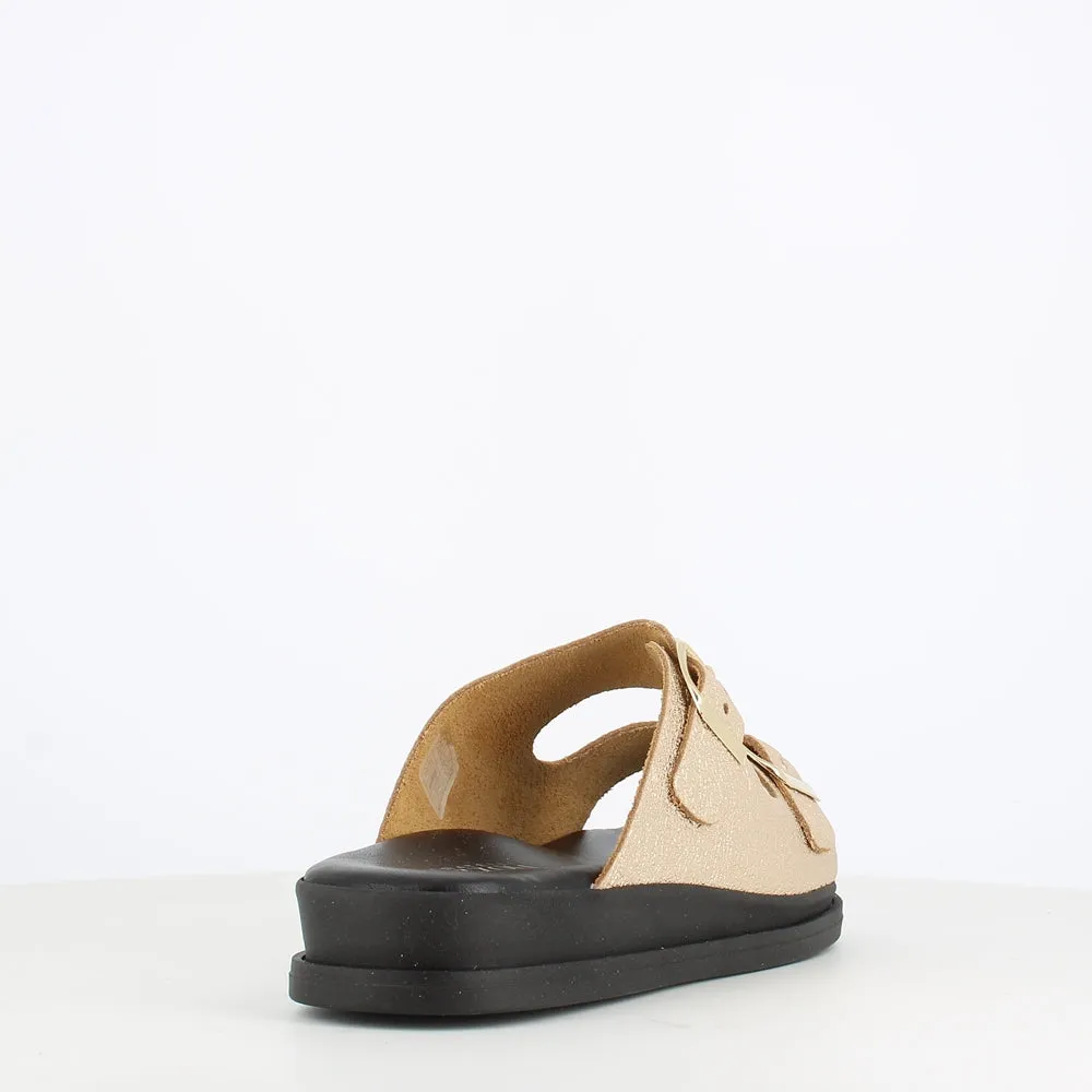 Rizzoli Buckle Sandal Gold