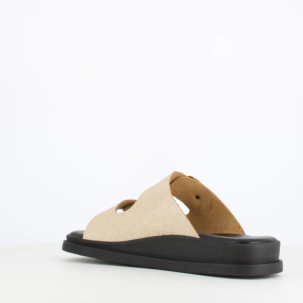 Rizzoli Buckle Sandal Gold