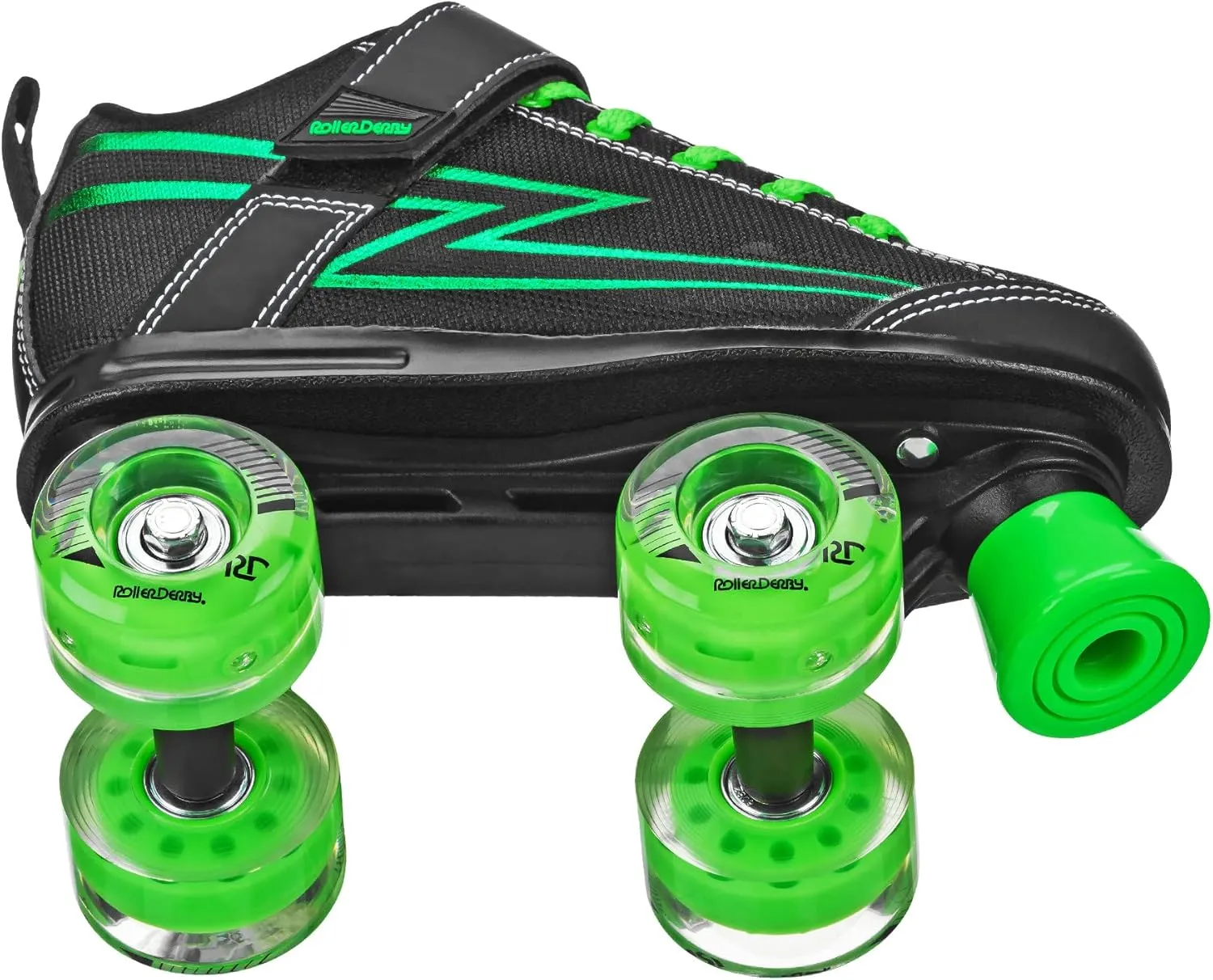 Roller Derby Blazer Boy's Lighted Wheel Roller Skate Black/Green