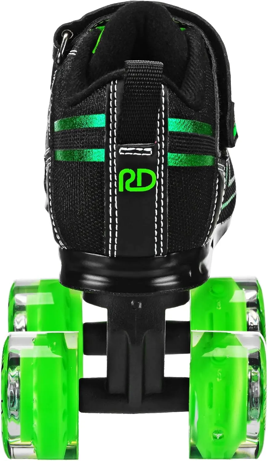 Roller Derby Blazer Boy's Lighted Wheel Roller Skate Black/Green