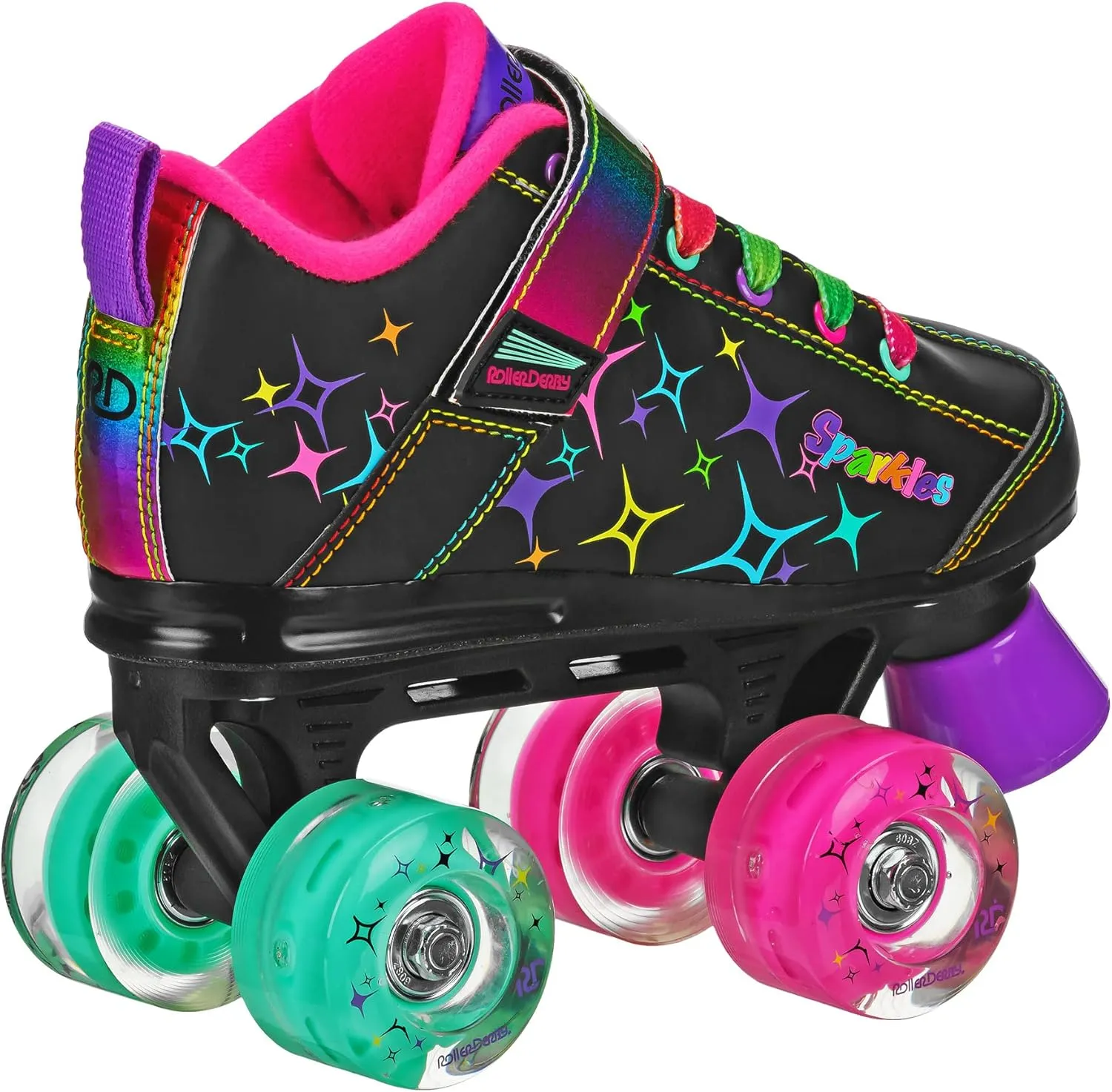 Roller Derby Sparkles Lighted Wheel Roller Skates
