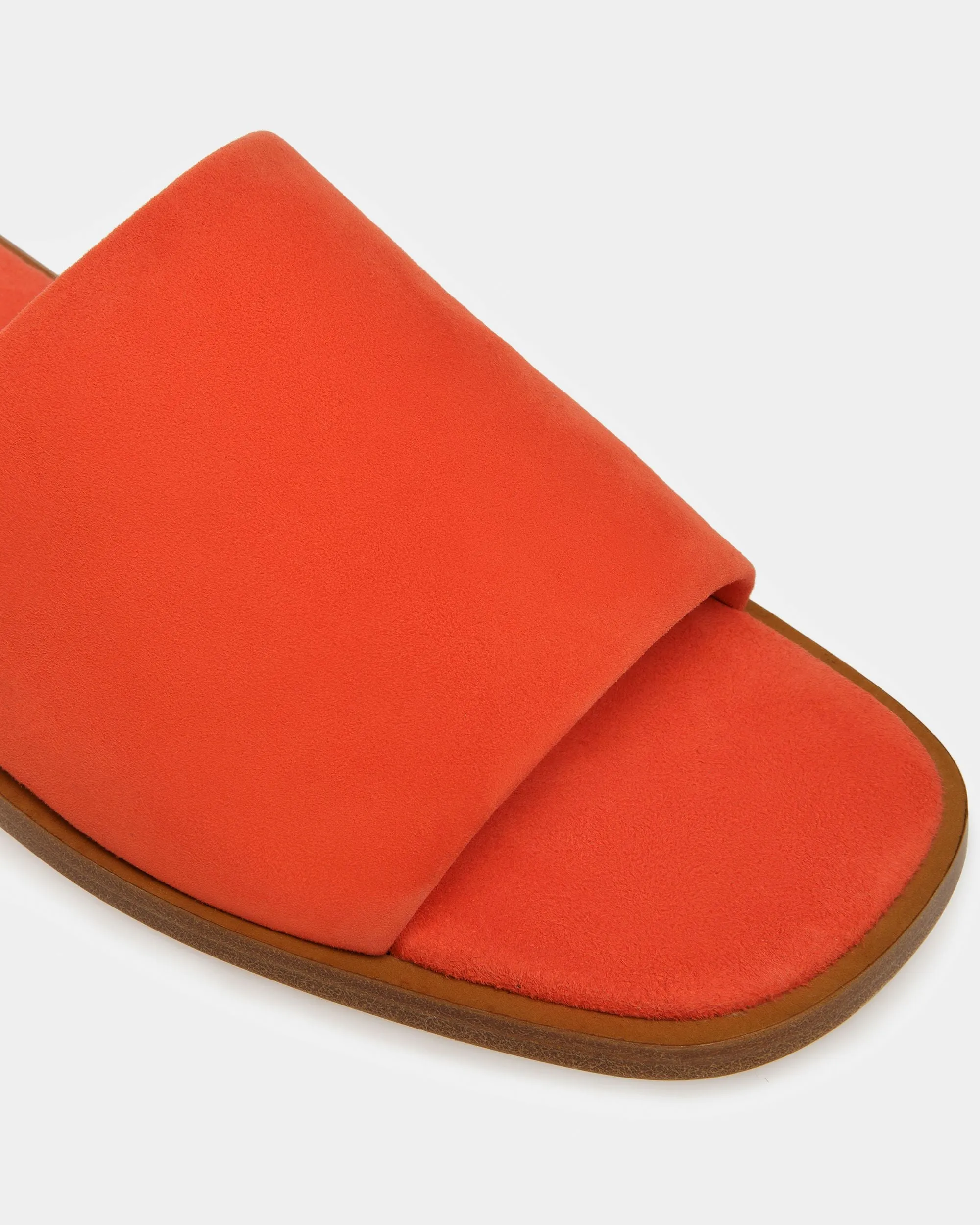 Sabian Leather Sandals In Orange