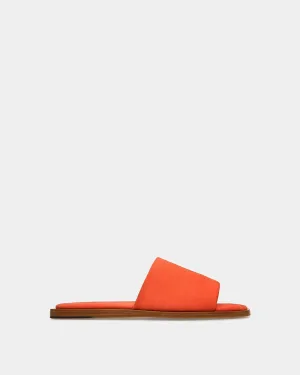 Sabian Leather Sandals In Orange
