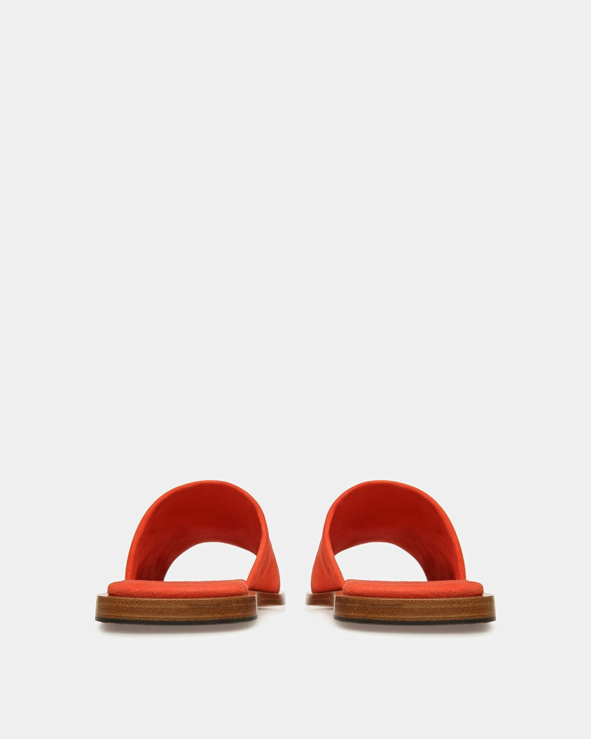 Sabian Leather Sandals In Orange