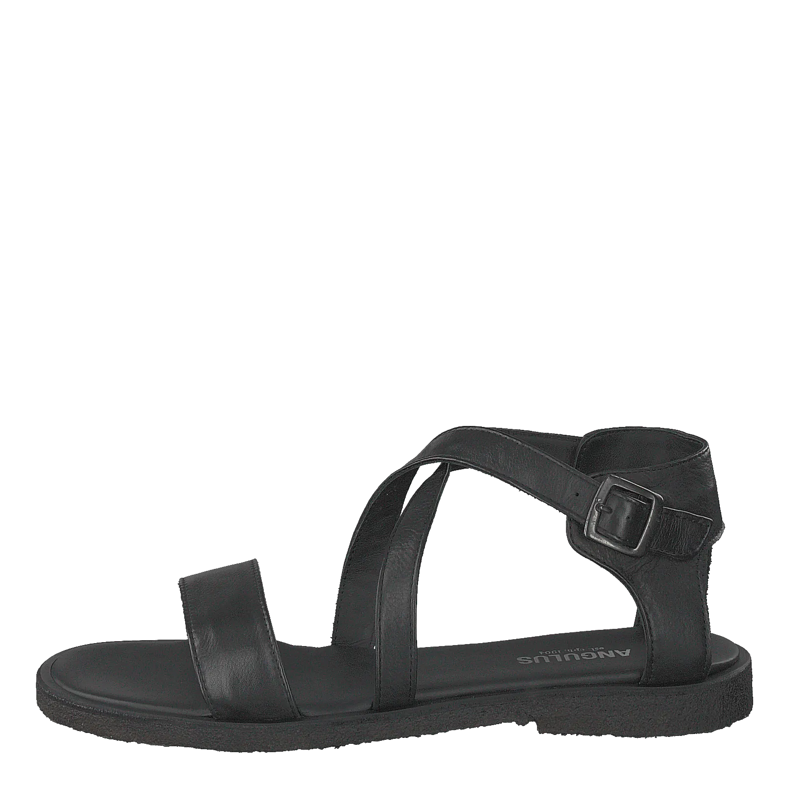 Sandal With Buckle Black
