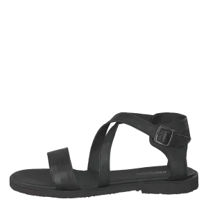 Sandal With Buckle Black
