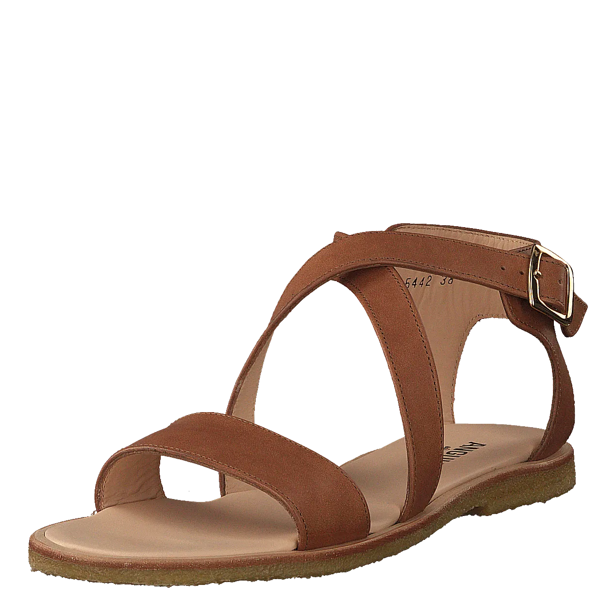 Sandal With Buckle Tan