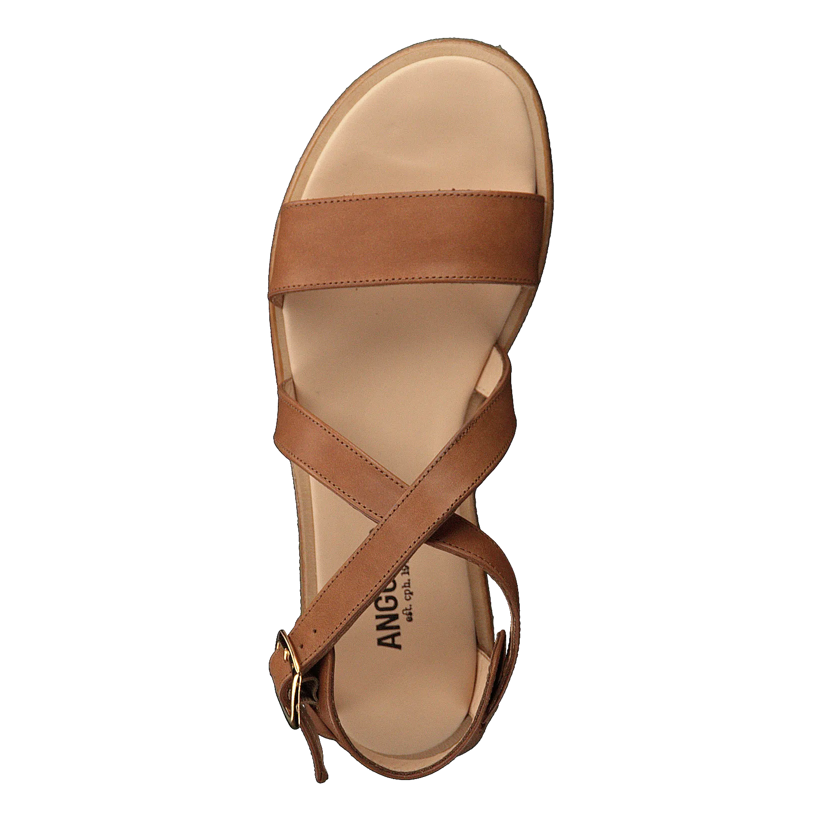 Sandal With Buckle Tan
