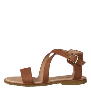 Sandal With Buckle Tan