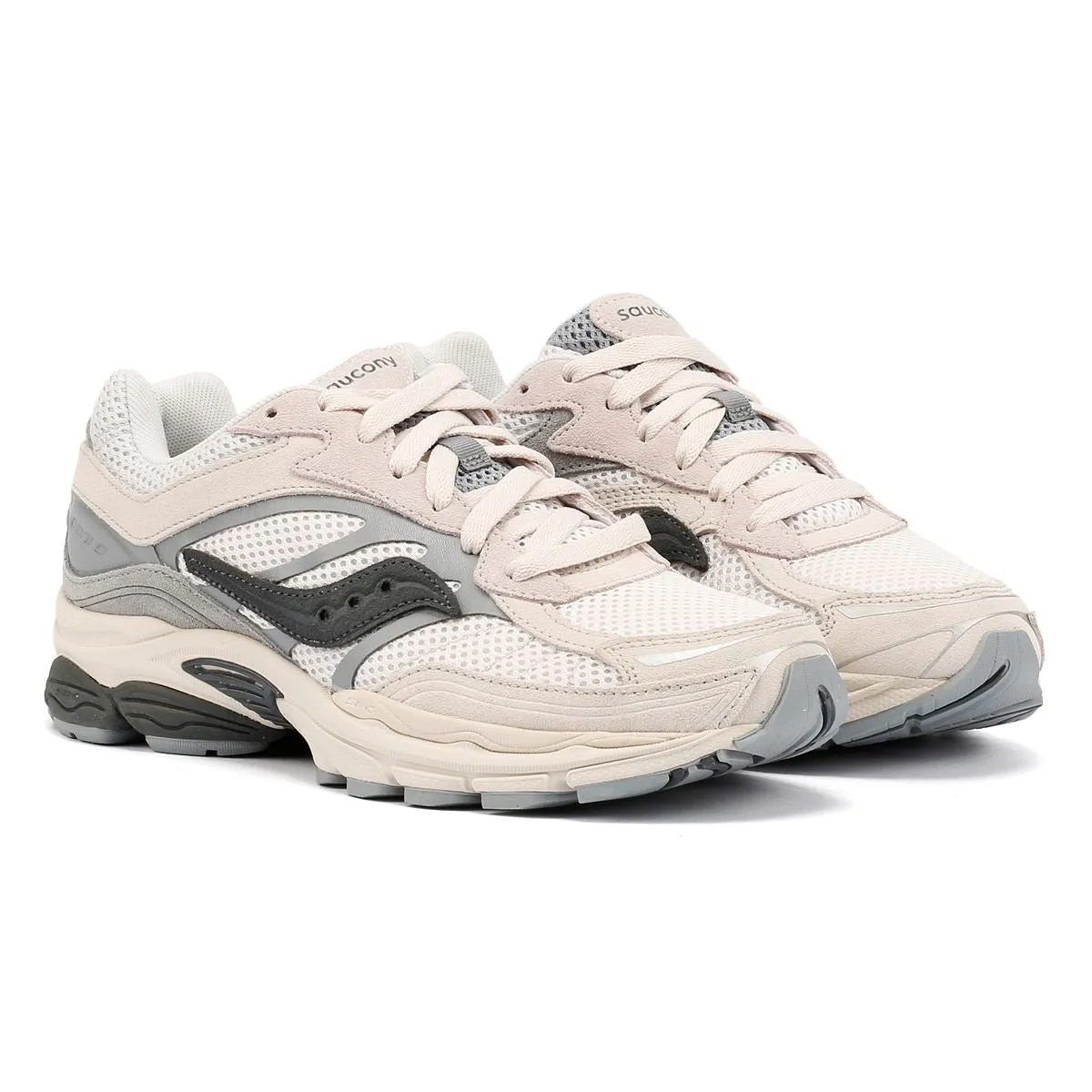 Saucony Progrid Omni 9 Premium Grey/Blue Trainers