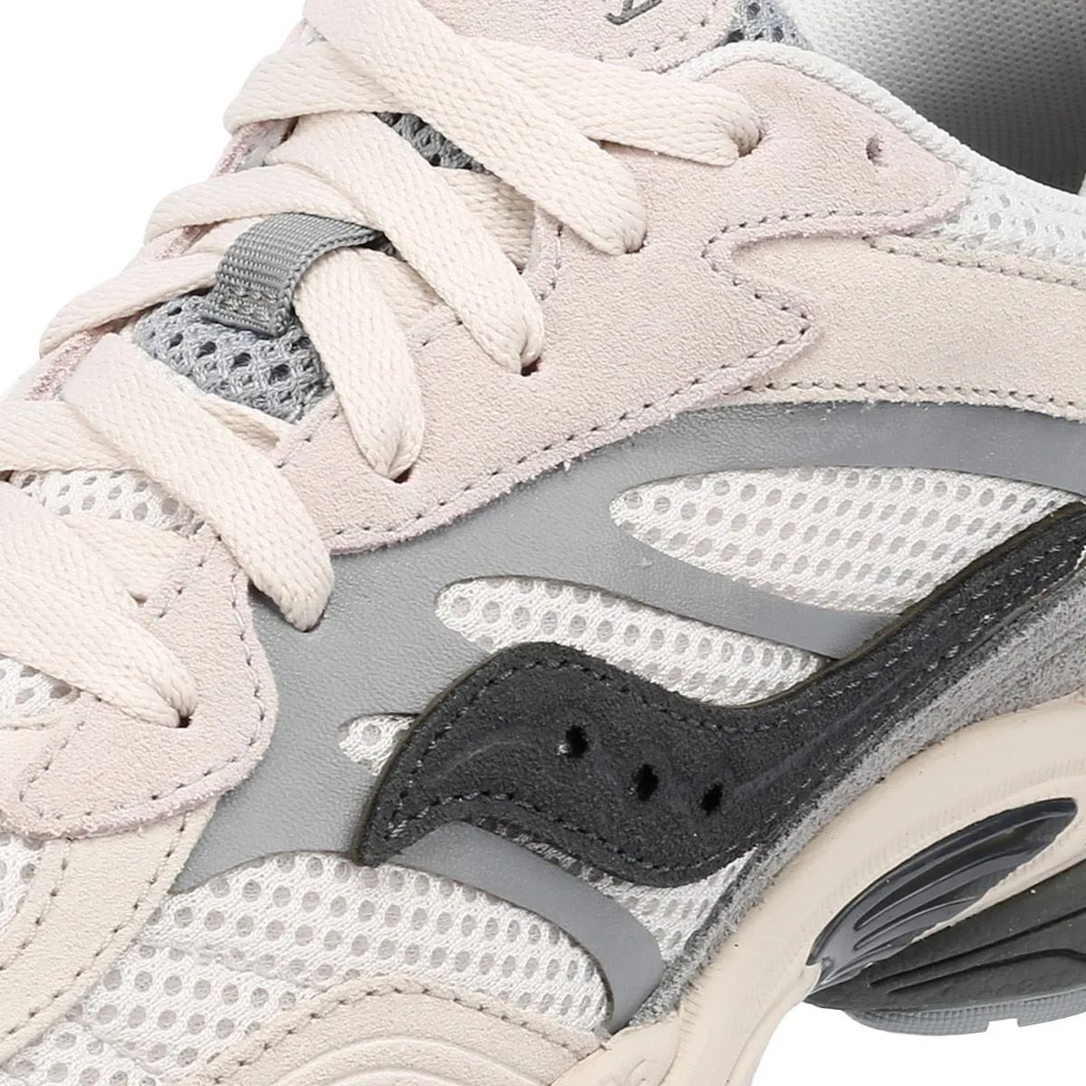 Saucony Progrid Omni 9 Premium Grey/Blue Trainers