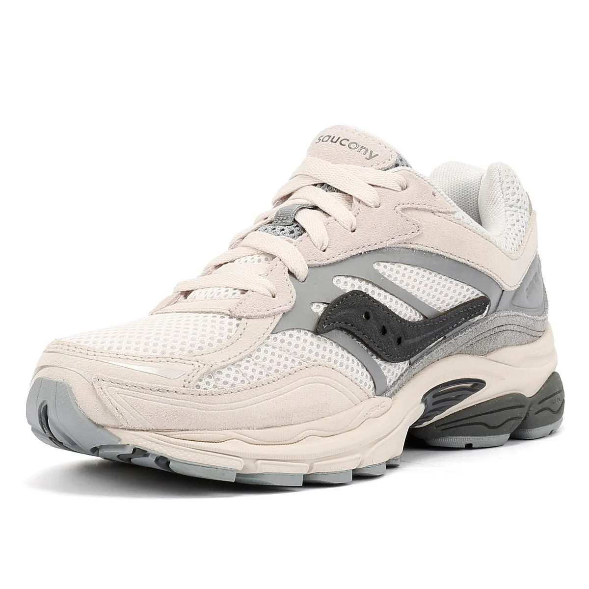 Saucony Progrid Omni 9 Premium Grey/Blue Trainers