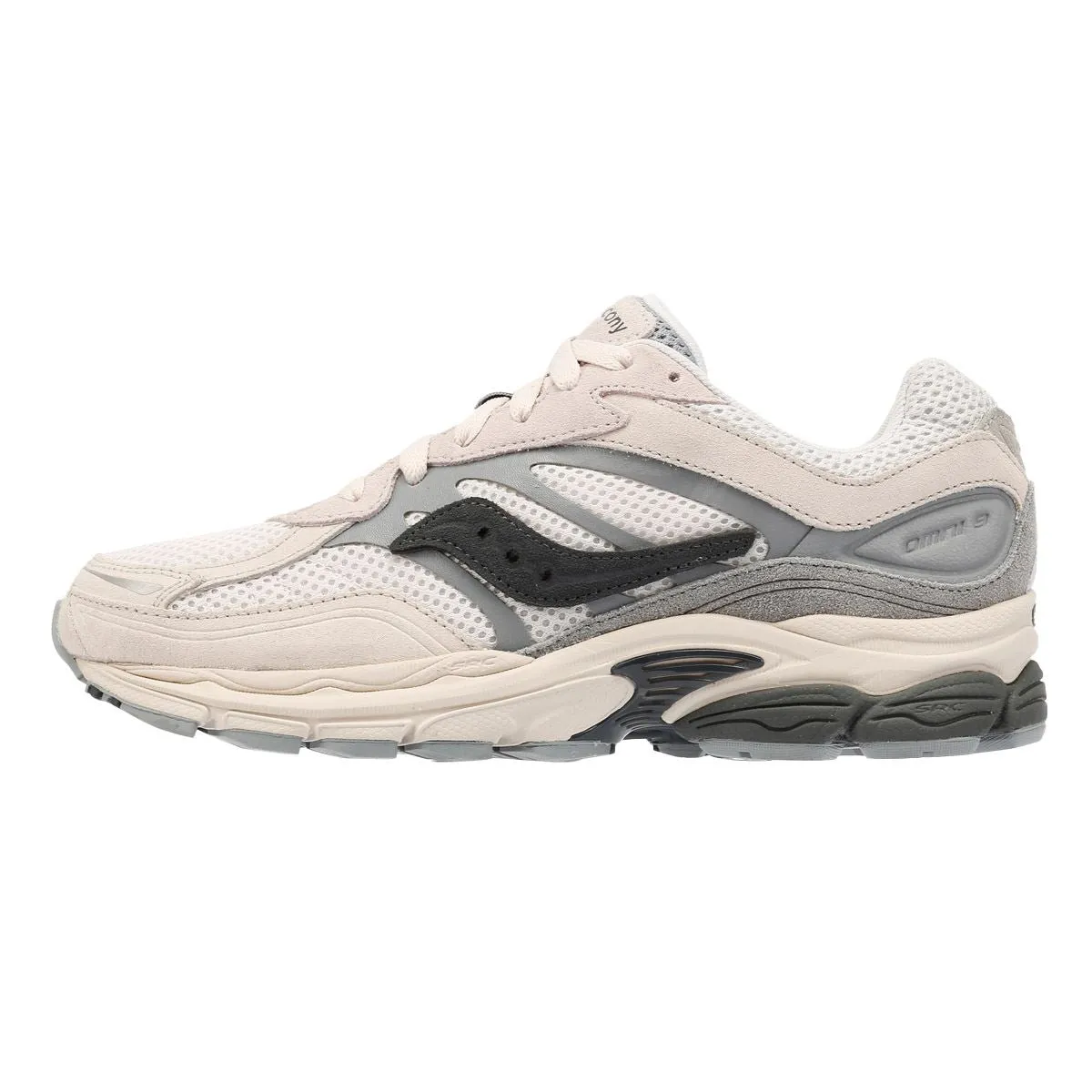 Saucony Progrid Omni 9 Premium Grey/Blue Trainers