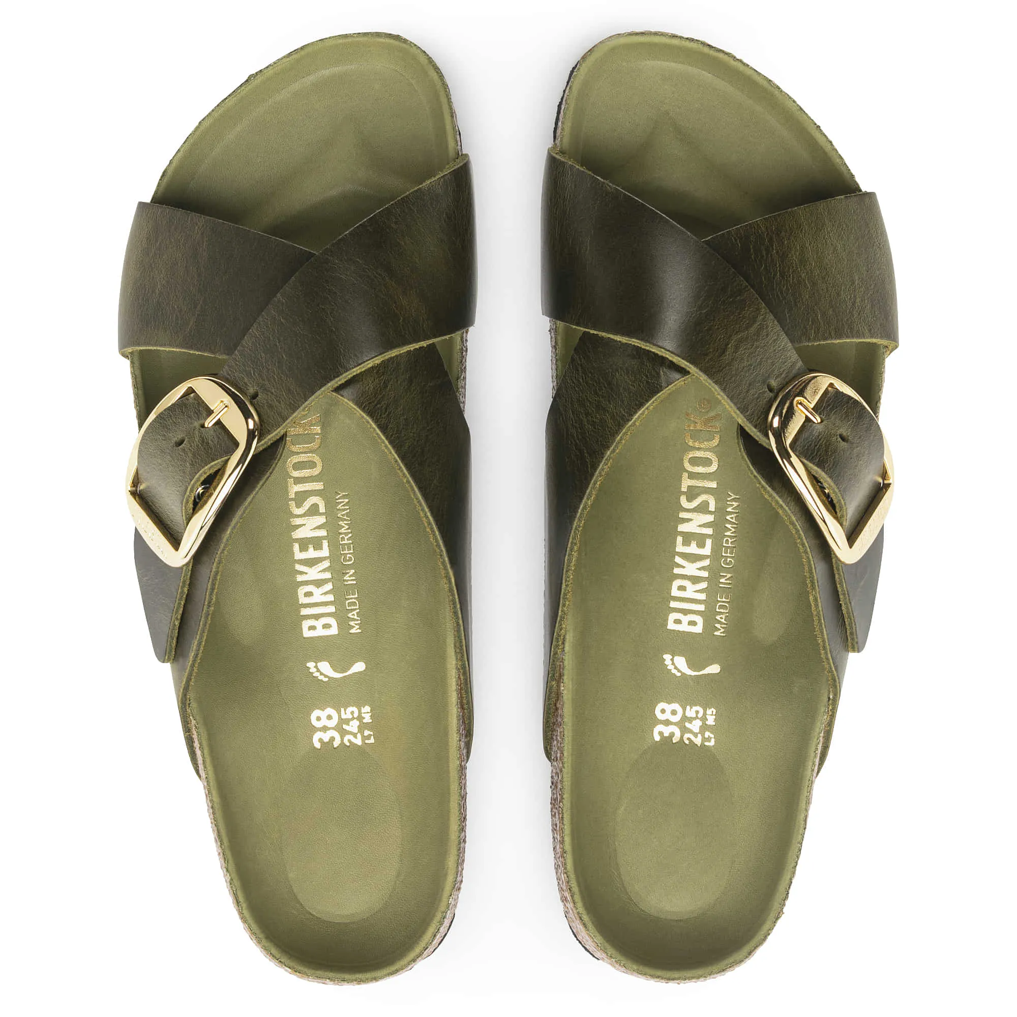Siena Big Buckle Oiled Leather