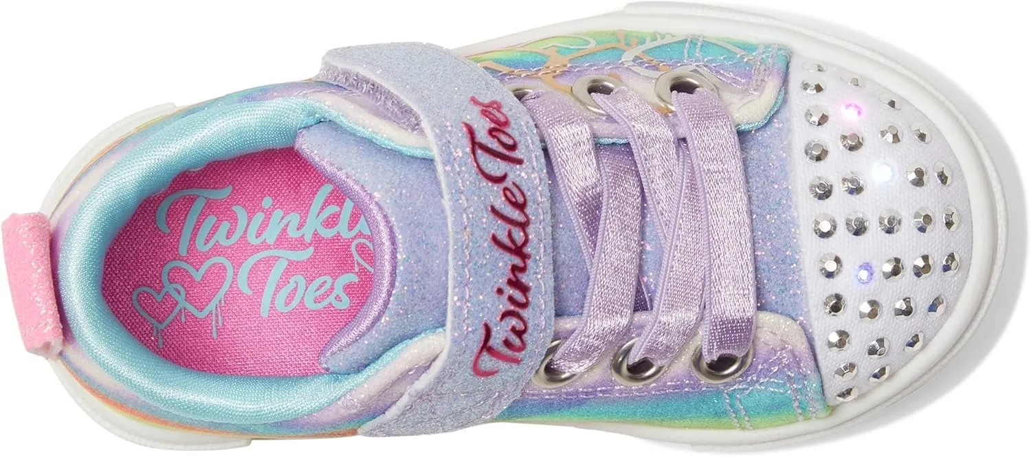 Skechers Girl's Twinkle Sparks-Ombre Love Sneaker