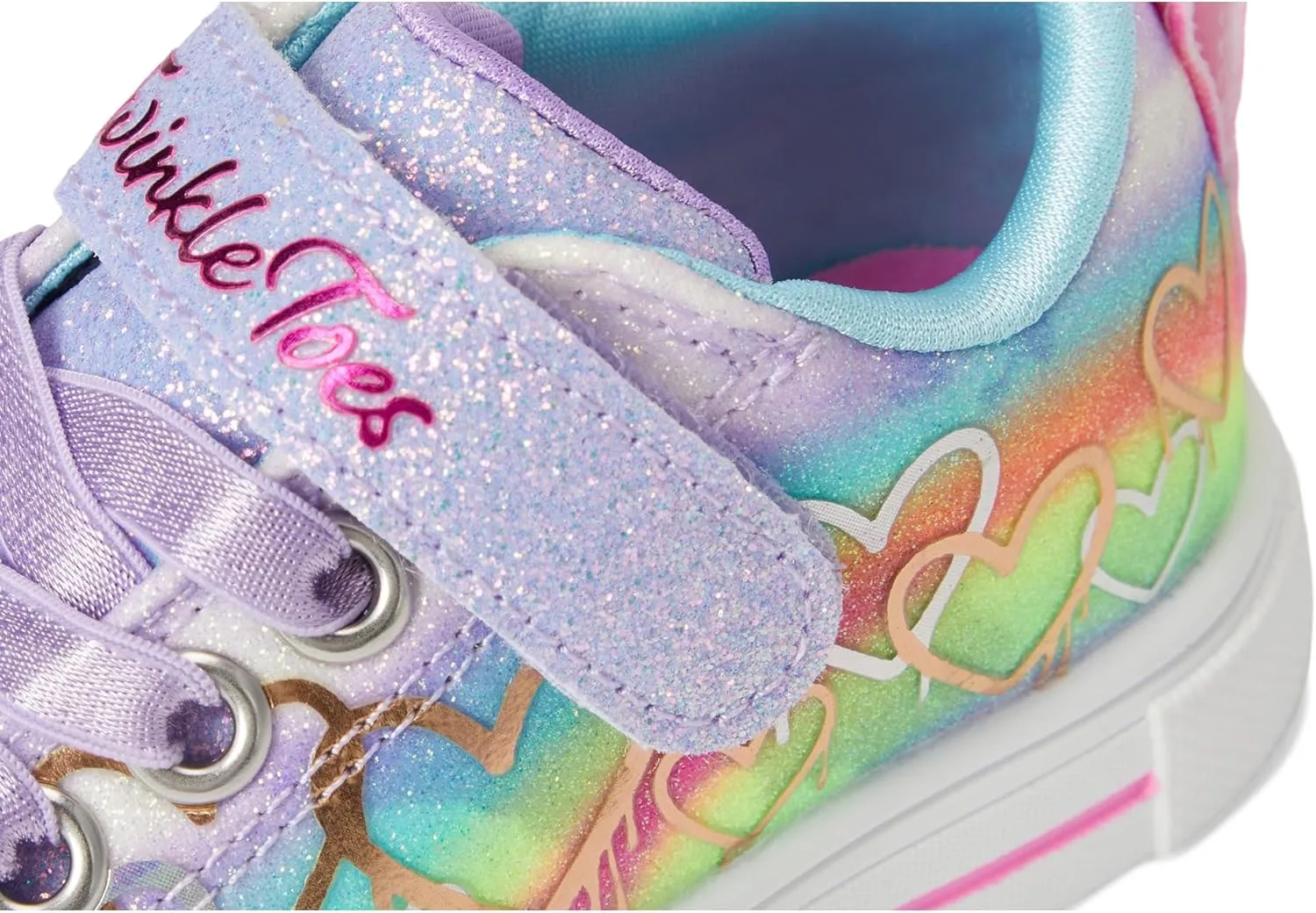 Skechers Girl's Twinkle Sparks-Ombre Love Sneaker