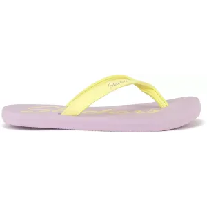 Skechers Women Thong Sandal Purple/Yell Slippers (NOMAST-88888349-PRYL)