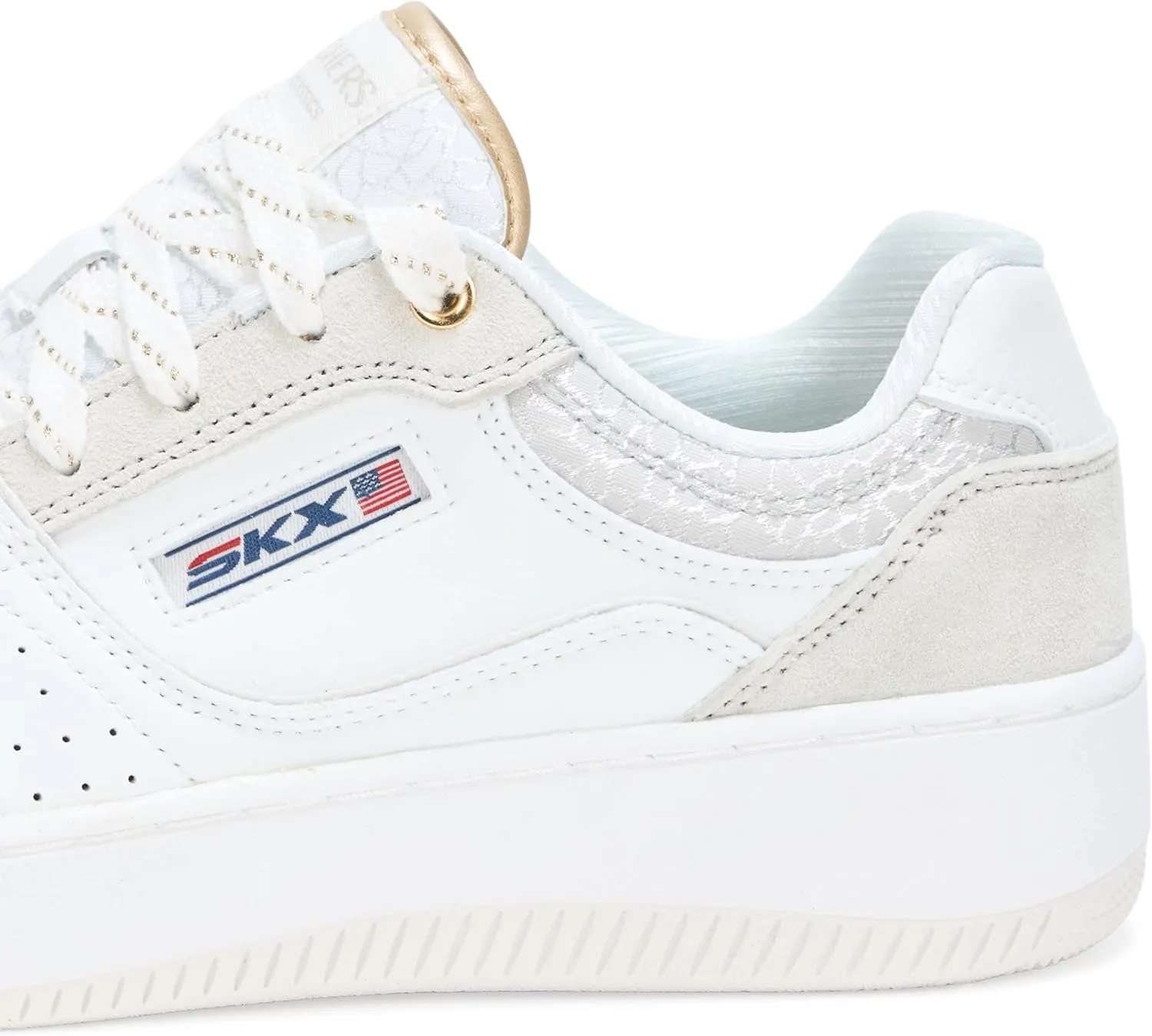 Skechers Women's Sport Court 2.0-Metallic Brea Sneaker