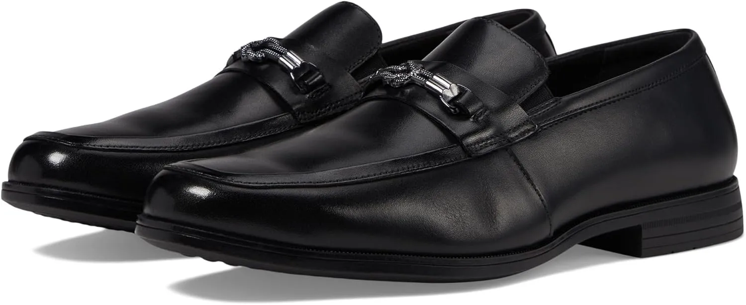 Stacy Adams Men's Rellaire Moc Toe Bit Slip on Loafer