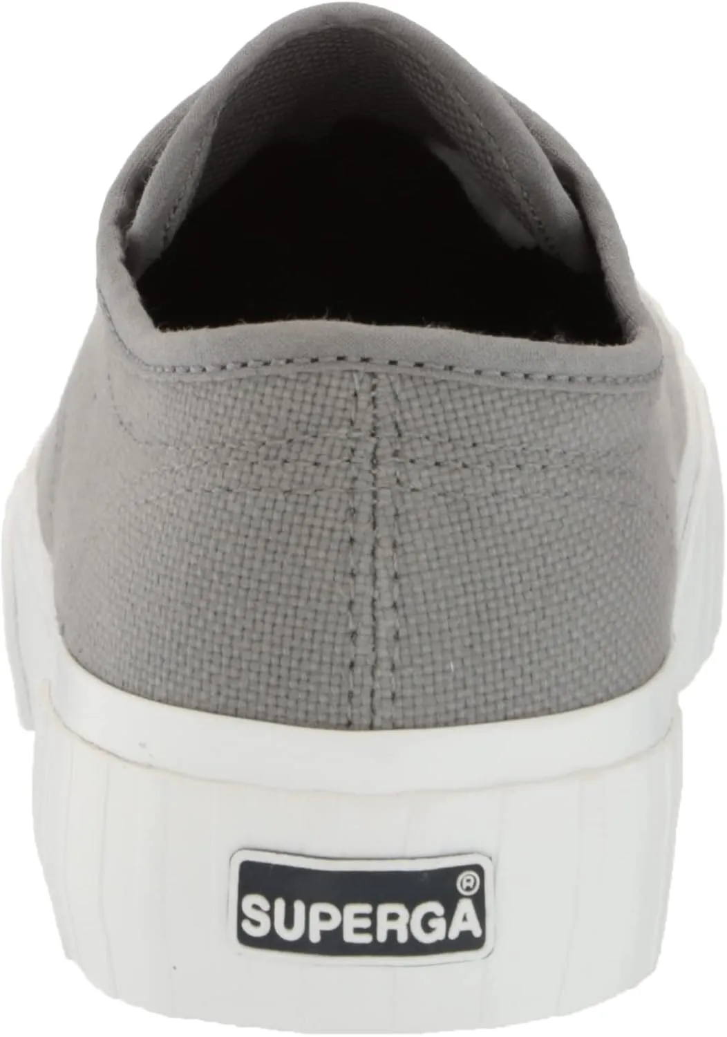 Superga 2630 Cotu Grey Sage Lace Up Rounded Toe Tennis Shoe Signature Sneaker