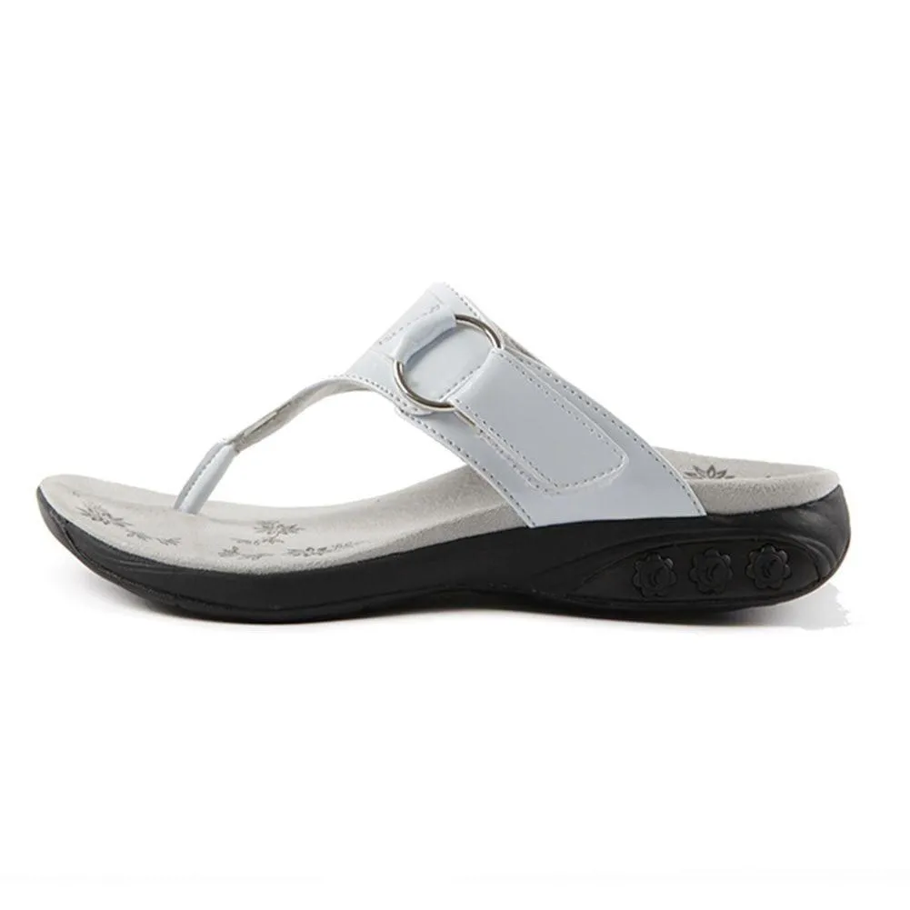 Suzie Women's Patent Leather Adjustable Sandal
