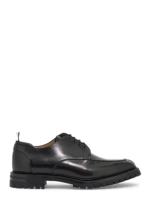 Thom Browne Smooth Leather Derby Apron Stitch Shoes